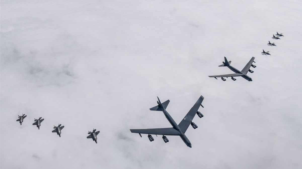 Tingkatkan Kemampuan Pencegahan Ancaman Korut, Korea Selatan dan Amerika Serikat Gelar Latihan Udara Gabungan Skala Besar