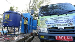 BNPB Pastikan Mobil Tangki Air Bersih Beroperasi 24 Jam di Tapteng