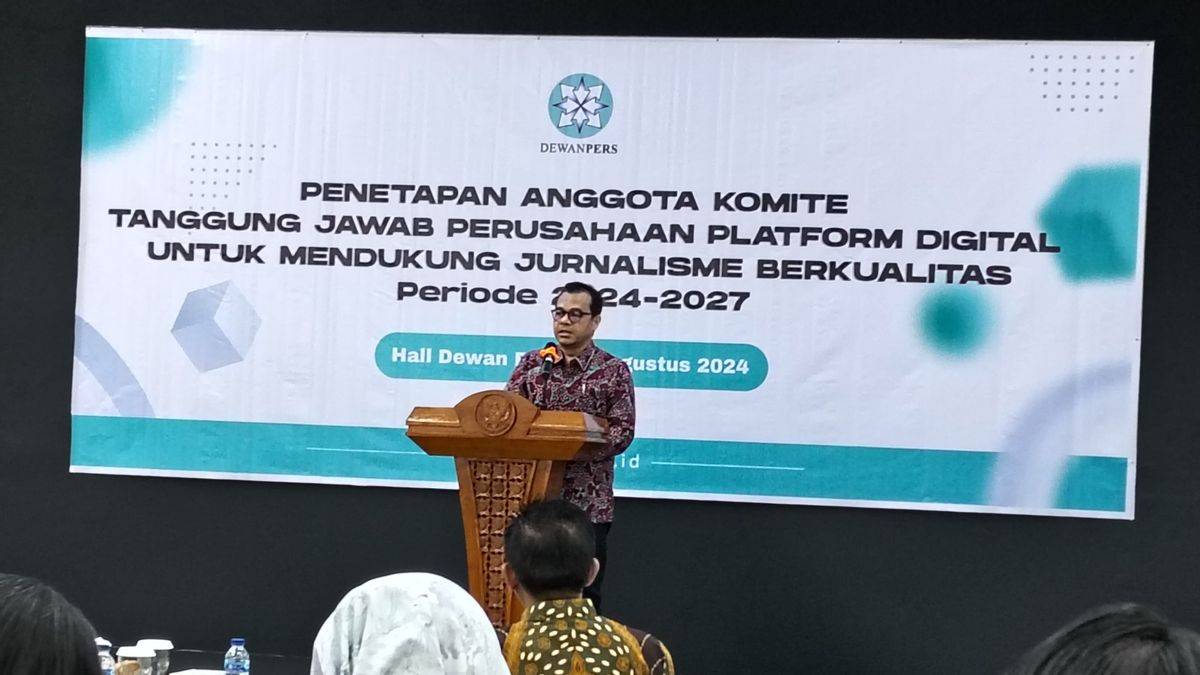 Hendry Ch Bangun Sambut Positif Pengukuhan 11 Anggota Komite Tanggung Jawab Perusahaan Platform Digital untuk Jurnalisme Berkualitas