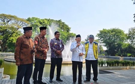 Ma'ruf Amin Sebut Pemerintah Butuh Kemitraan dengan Swasta Bangun RTH di Berbagai Daerah