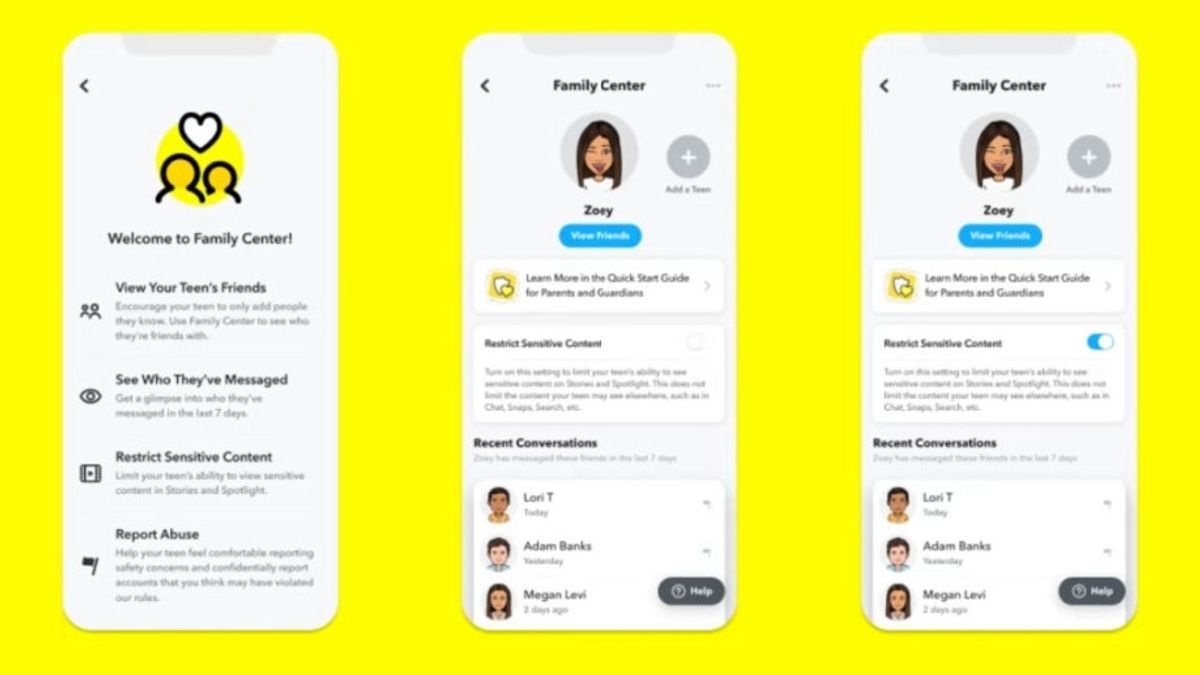 Snapchat Cegah Remaja Tonton Konten Sensitif dengan Hadirkan Fitur Baru