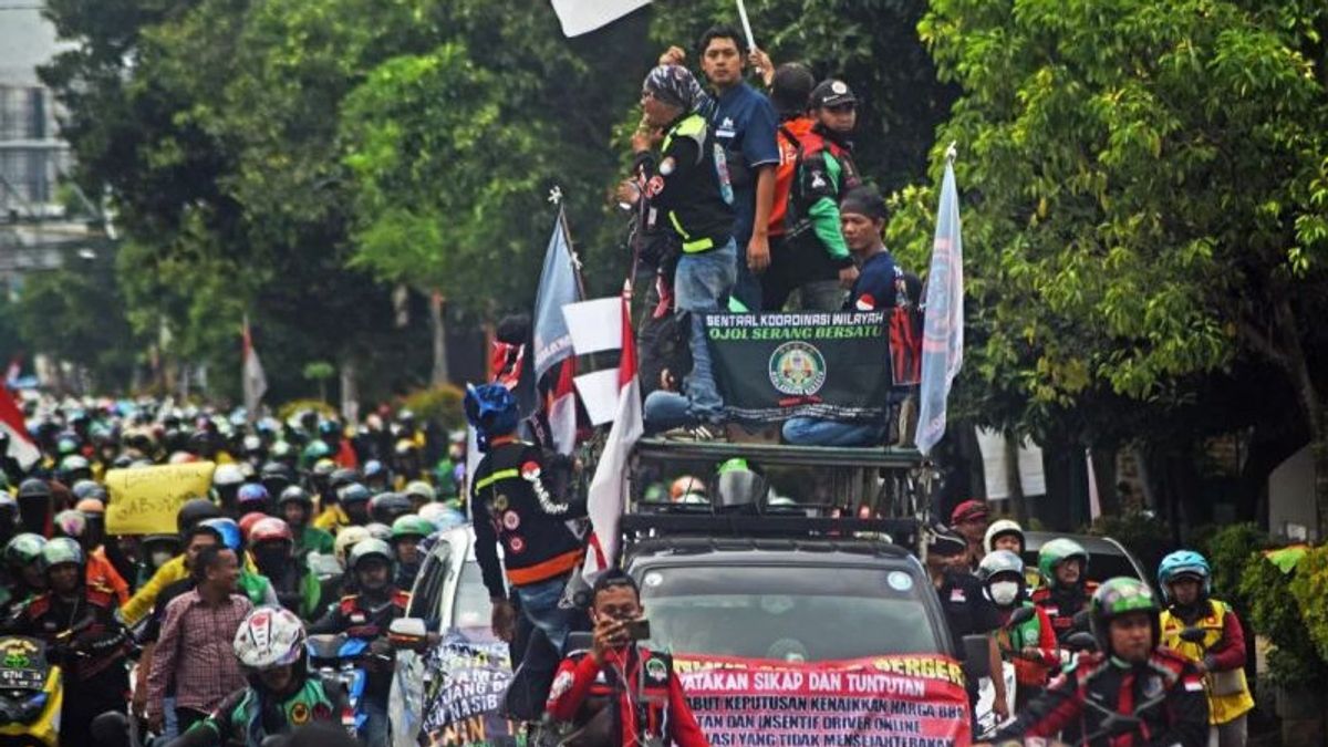 Demo Aksi Akbar 205, Pengemudi Ojol Matikan Aplikasi 20 Mei
