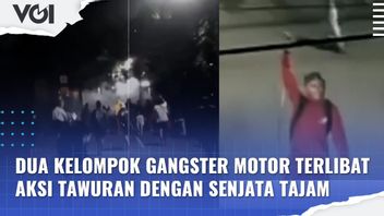 VIDEO: Suasana Mencekam, Aksi Dua Kelompok Tawuran di Pemukiman Warga