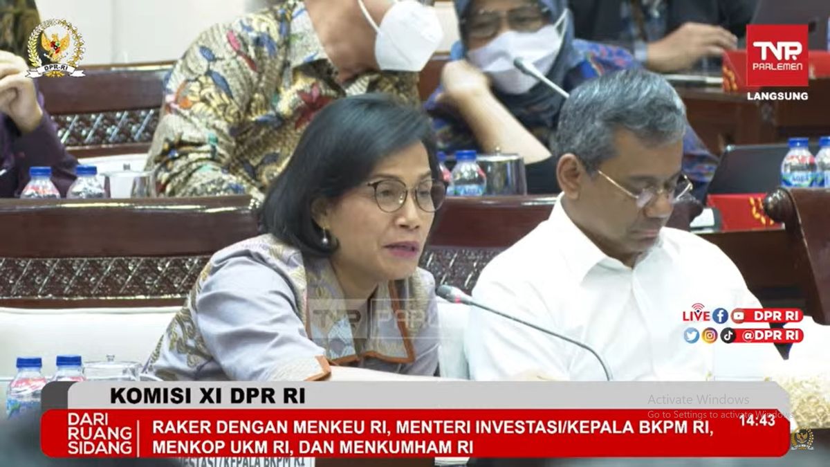 Representing Jokowi, Sri Mulyani Agrees to Ratification of the Panja Report on the P2SK Bill by the DPR