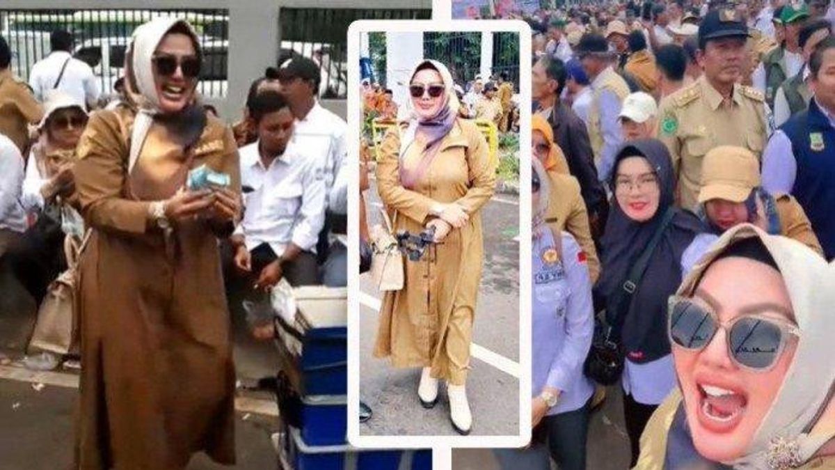 Disentil Pj Gubernur de Java Occidental Glamor viral pendant la démonstration, Gunung Kades Menyan Bogor Wiwin: Travail sûr, Santai Saja