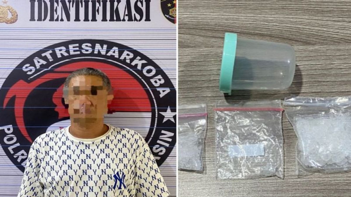 Back To Circulating Drugs, This Residvis Was Arrested By The Police At His Home Without A Fight