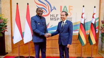 Jokowi discute de négociations minières avec le vice-président zimbabwéen lors du sommet de la IAF à Bali