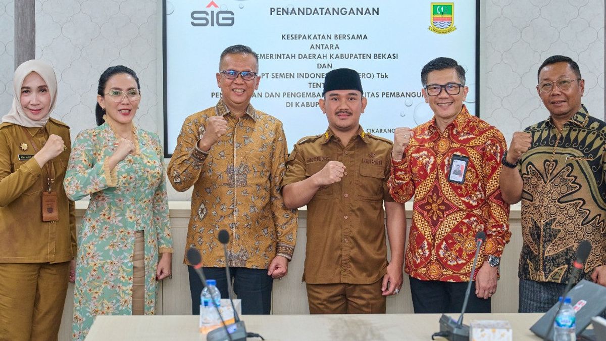 SIG Dukung Pemkab Bekasi Akselerasi Pembangunan Berkelanjutan