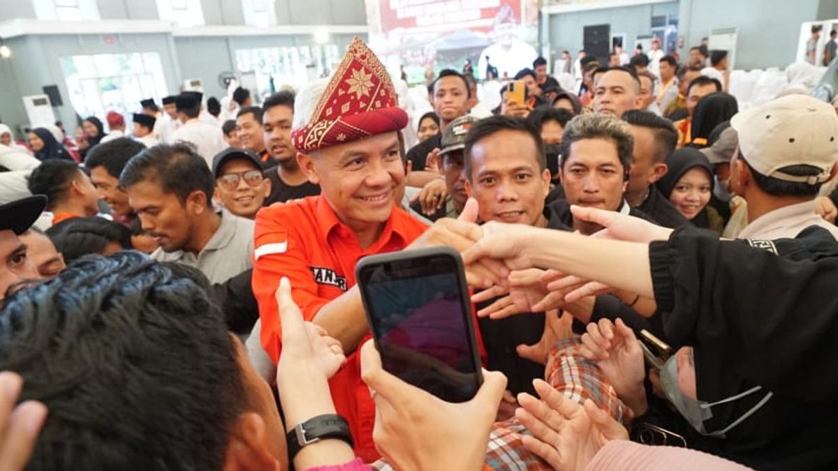 Flying To Palembang, Ganjar Welcomed By Sultanate To Religious Figures In South Sumatra