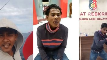 Pembuat Video Viral Menghina Polisi Ditangkap dan Dihukum Berjoget