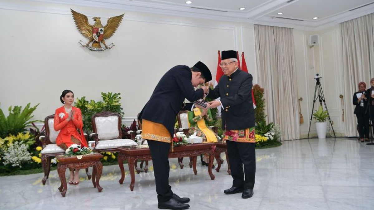 Vice President Gibran Receives Position Memory From Ma'ruf Amin