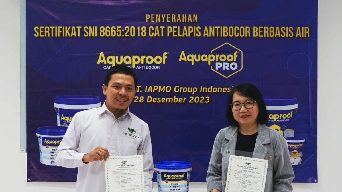 First In Indonesia, Aquaproof And Aquaproof Pro Win SNI Water-Based Antibocor Sheath