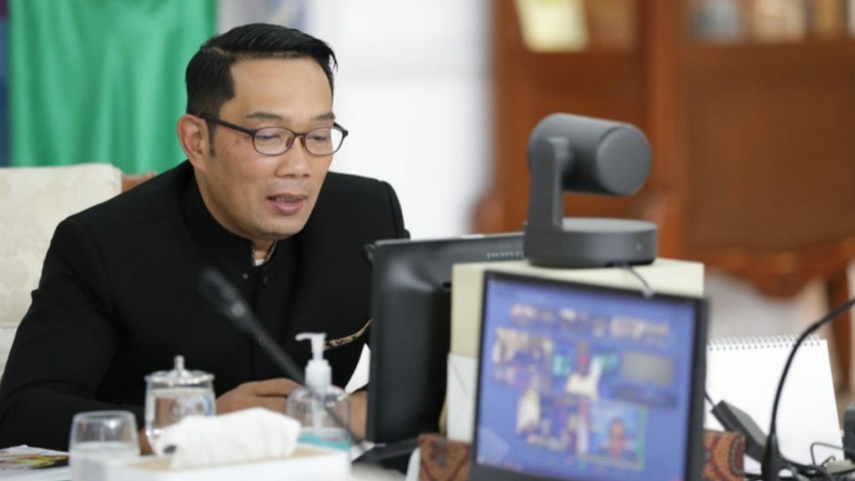 Le Gouverneur Ridwan Kamil : L’ouest De Java Est Libre De La Zone Orange, Maintenant à Faible Risque De COVID-19