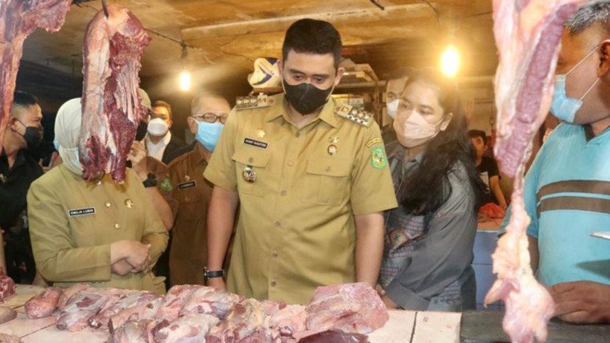 棉兰牛肉价格达到每公斤15万卢比，市长鲍比：上涨但不显著