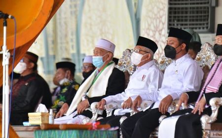 Wapres Ma'ruf Amin Buka Muktamar XV Pondok Pesantren As'adiyah di Sengkang