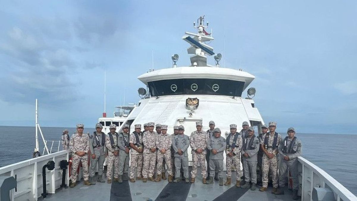 Gelar Patroli Bersama, Bakamla dan Keamanan Laut Malaysia Saling Jaga Wilayah Perbatasan