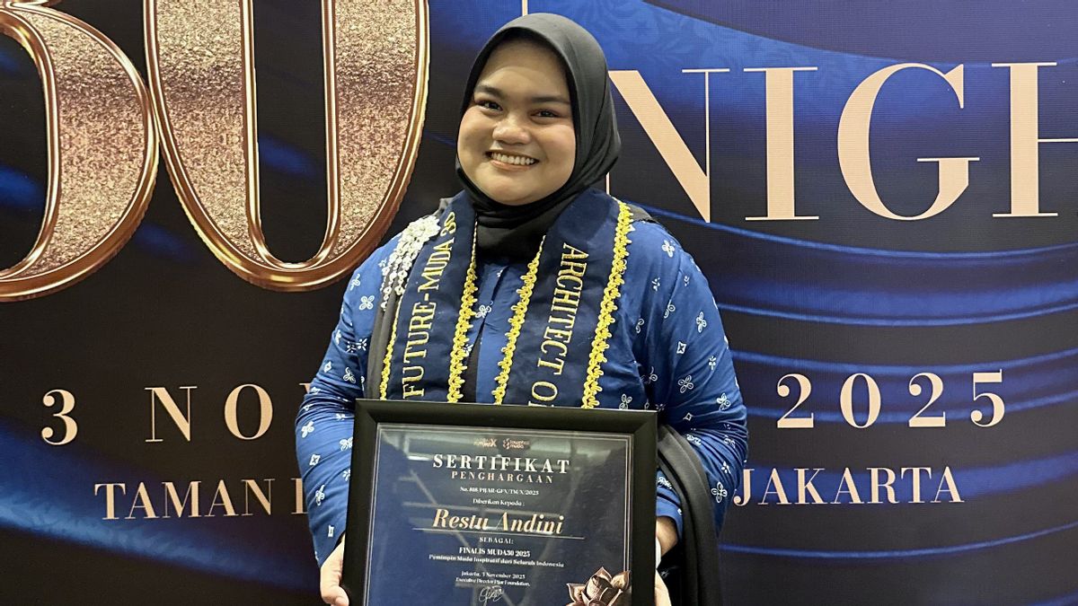 Chairwoman Inovasi Muda Raih Muda30 Award 2025, Dorong Ekosistem Green Jobs dan Pendidikan Berkelanjutan