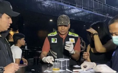 Razia 3 Tempat Hiburan Malam di Riau, Polisi Amankan 16 Pengunjung Positif Amphetamine-Metamphetamine