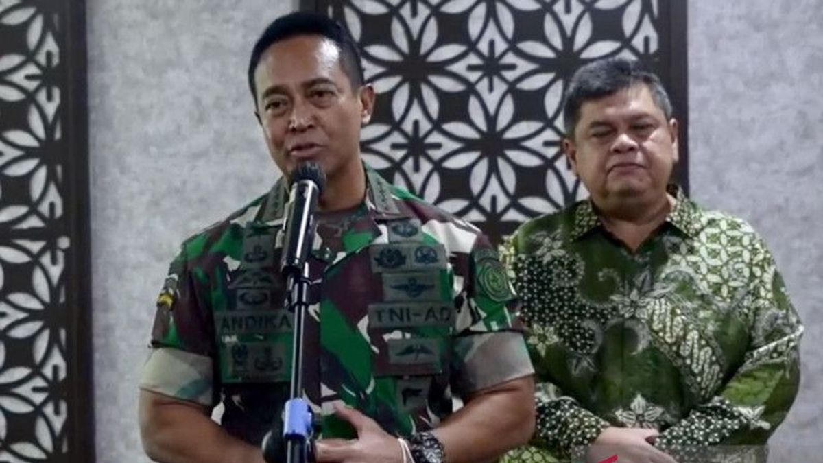 TNI Is Much Involved In Vaccination, Quarantine To Tracer, Commander Andika Perkasa Consults With BPKP About Budget