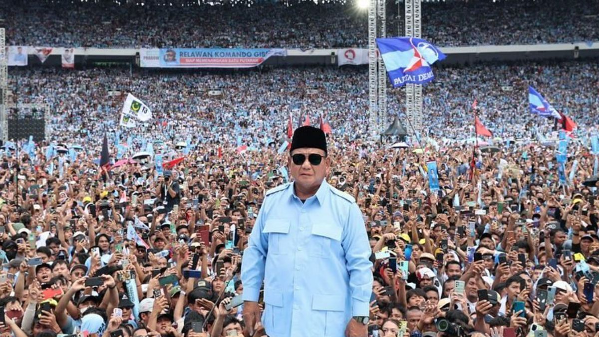 Prabowo attend les résultats de l'élection présidentielle de 2024 : Je abandonne, quel que soit le pouvoir que j'ai accepté