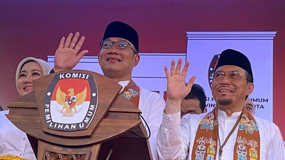 Like The Song Tegar Septian, Ridwan Kamil Affirms 'I Wasn't The One Who Used To Be Now