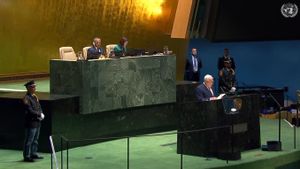 Desak Pengakuan Hak Negaranya, Presiden Abbas: Apa Bahayanya Jika Palestina Memeroleh Keanggotaan Penuh PBB? 