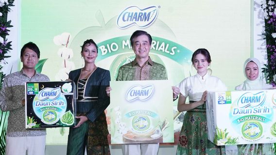 CHARM Luncurkan Produk Pembalut Daun Sirih Bio Materials Organic Cotton Type, Mengandung Bio Materials di Semua Bagian