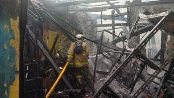 Empat Orang Warga Alami Luka Bakar Akibat Kebakaran di Bengkel Kawasan Kramatjati