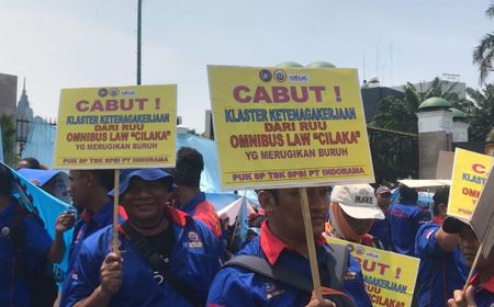 Tolak Omnibus Law RUU Cipta Kerja, 5 Juta Buruh akan Mogok Nasional