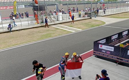 Fahmi Basam dan Riky Ibrahim Raih Podium ARRC UB150 di Sirkuit Mandalika