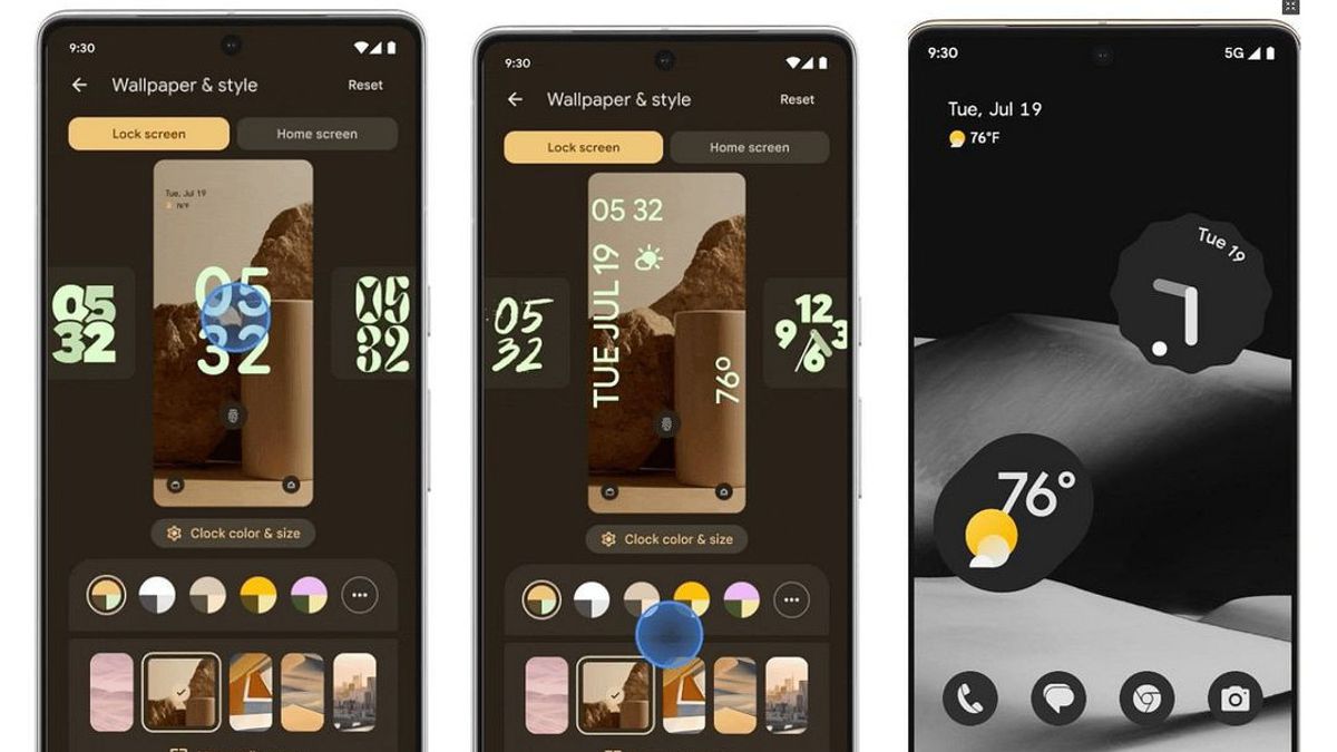 Googleは、Android携帯で壁紙をデザインできるジェネレーティブAI機能を採用しています