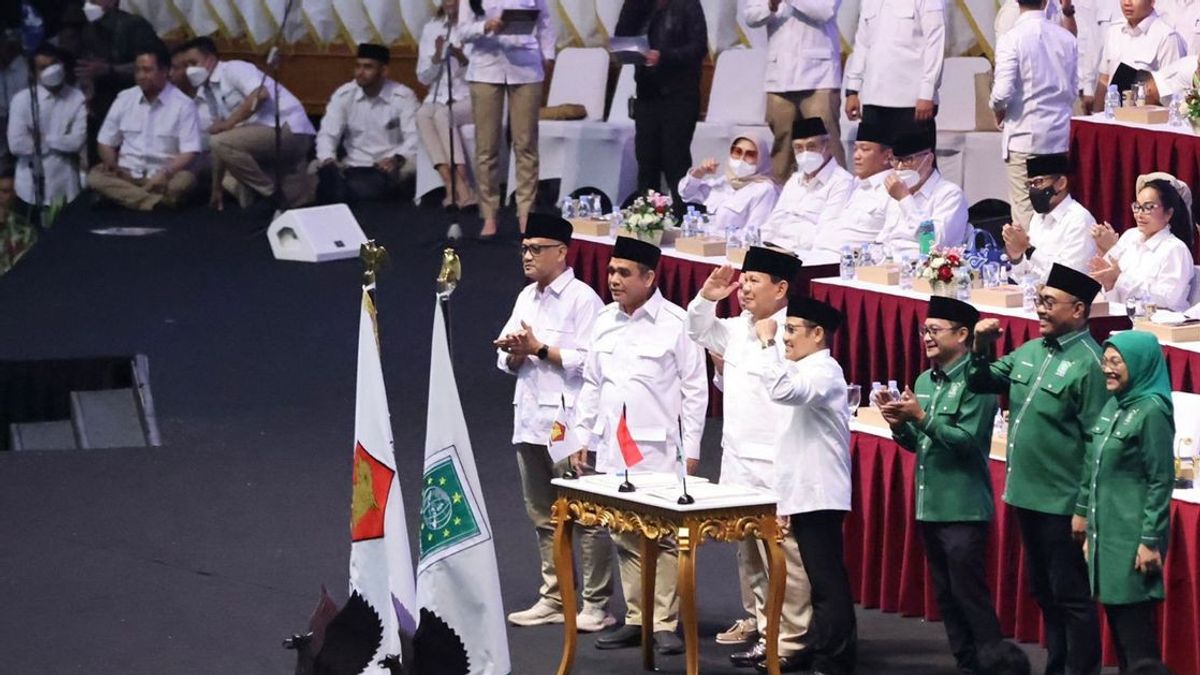 Gerindra titre Rapimnas à Hambalang tomber, fermé par Jokowi à Senayan