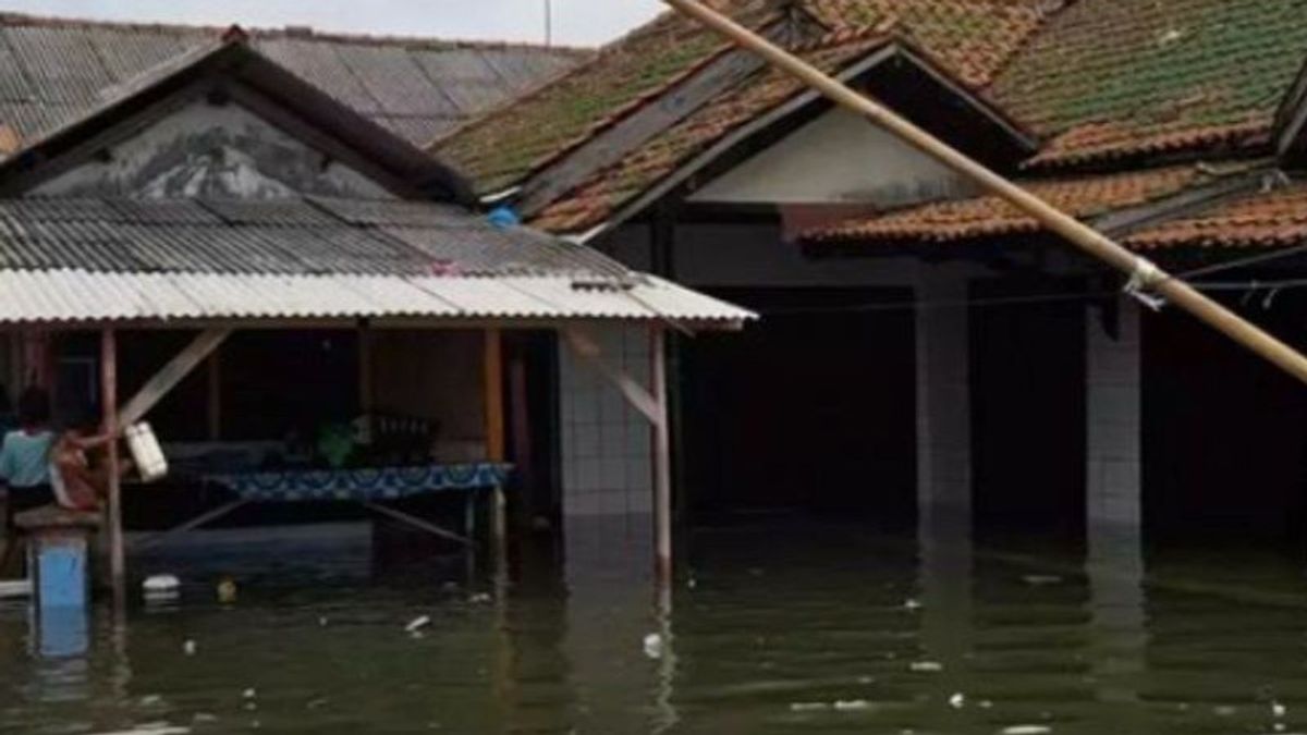 2 Desa di Pesisir Utara Subang Dilanda Banjir Rob
