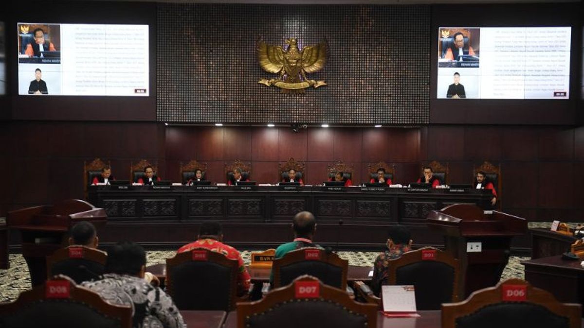 MK Kabulkan Lawsuit PHPU 2024 Irman Gusman, Order PSU With Included Inrman