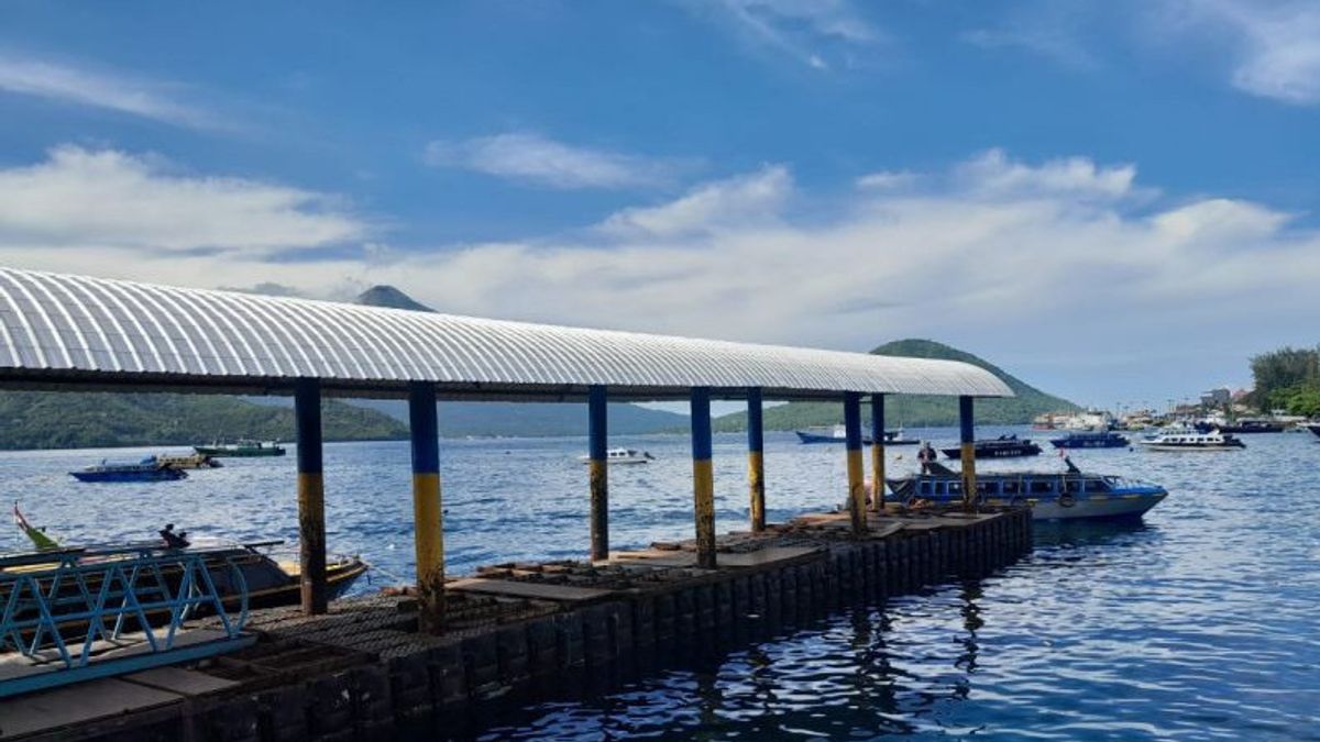 Ruang Kedatangan Rusak, KSOP Ternate Usul Rp12 M ke Kemenhub untuk Perbaiki Dermaga Pelabuhan Semut