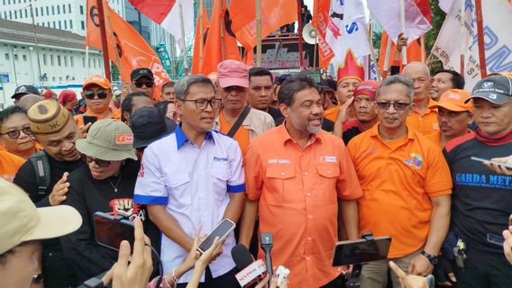 Labor President Said Iqbal Calls Moeldoko-Pratikno Will Meet Labor