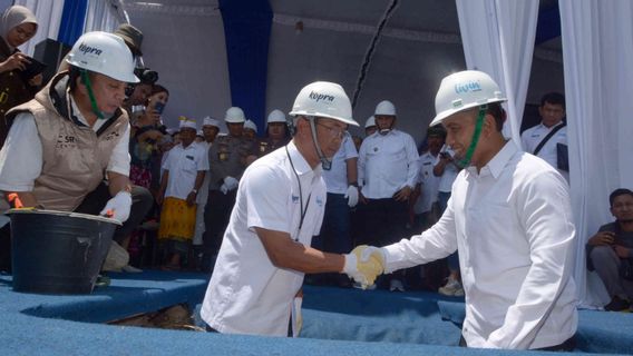 Raising Farmer Welfare, Bank Mandiri Builds Integrated Rice Processing In Bali