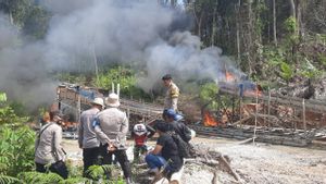 Polda Riau Lanjutkan Operasi PETI, 10 Pocay Dimusnahkan