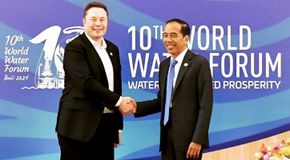 Elon Musk Pertimbangkan Investasi Baterai EV di Indonesia