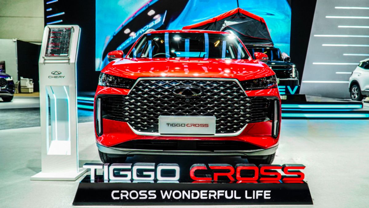 Chery Tiggo Cross est douce en IIMS 2025, touchez 500 spk tout au long de l’exposition