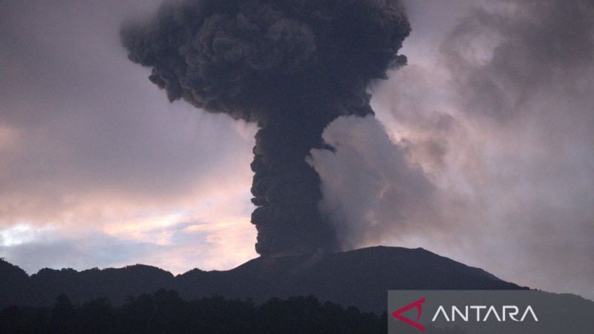 BMKGは、BIM方向になる可能性のあるマラピ火山灰の分布を監視します