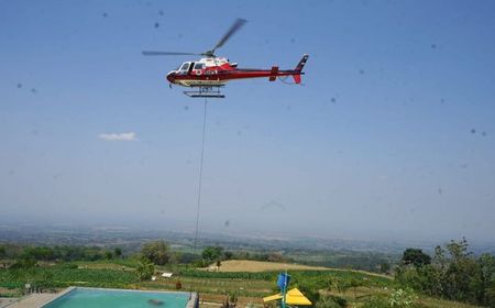 BNPB Desak Penambahan Helikopter Waterbombing untuk Atasi Karhutla di Kalteng dan Kalsel