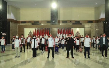 Lifter Nurul Akmal dan Peselancar Rio Waida Jadi Pembawa Bendera Merah Putih dalam Defile Pembukaan Olimpiade Tokyo