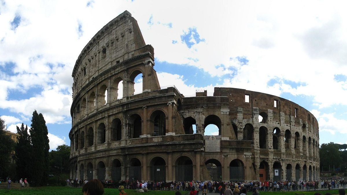 The Roman Colosseum Will Have A New Sophisticated Floor Worth Rp321 Billion