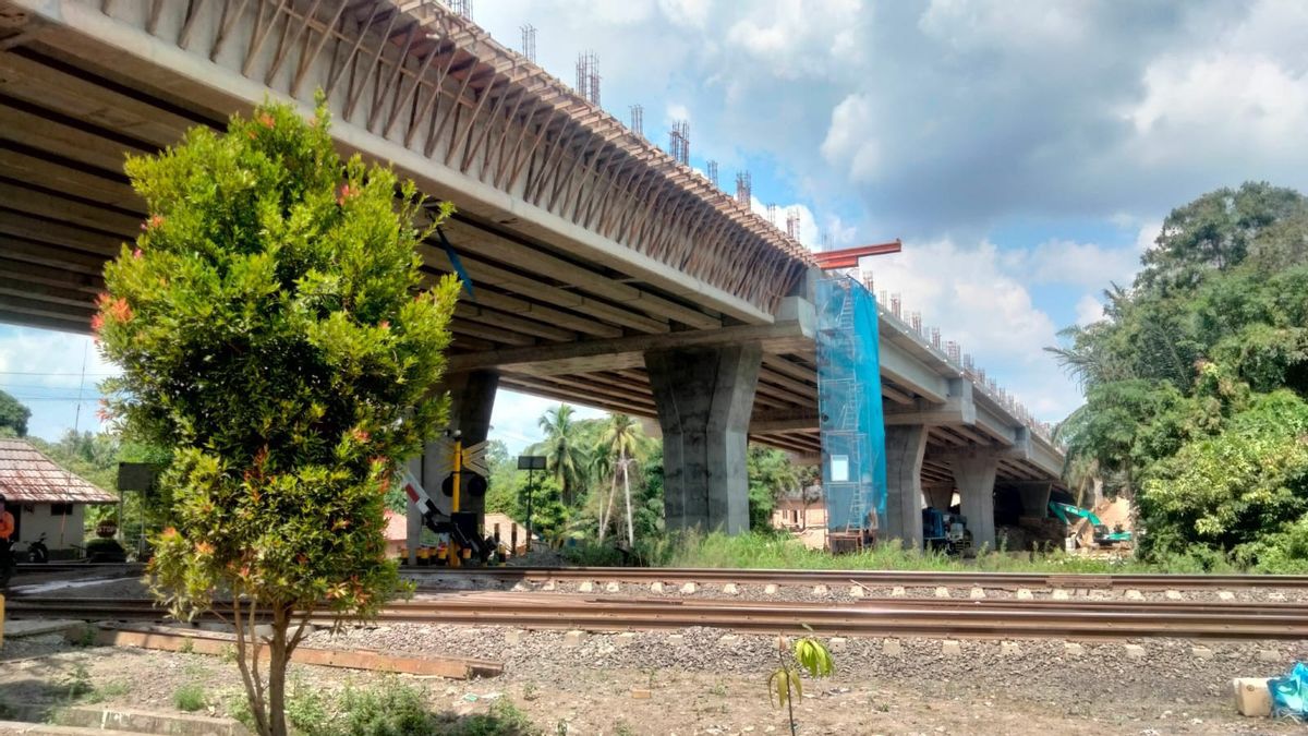 Urai Kemacetan, Pembangunan <i>Flyover</i> Patih Galung Prabumulih Senilai Rp86 M Dikebut