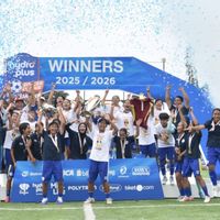 Académie de Persib Bandung U-18, vainqueur de la Hydroplus Soccer League Bandung
