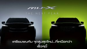 Isuzu a déployé le teaser Mu-X Facelift, lancé cette année?