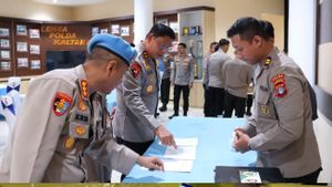 Tak Ada Pengecualian, Kapolda dan Perwira Polda Kaltara Jalani Tes Urine