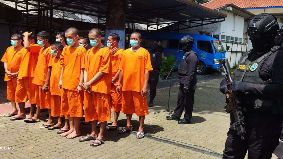 11 Tersangka Penyelundup Narkotika Jaringan Internasional Terancam Hukuman Mati