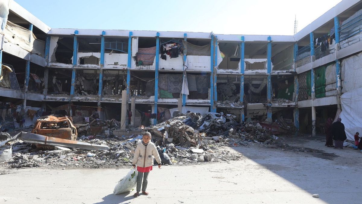 Korban Tewas Serangan Israel ke Sekolah PBB Bertambah Jadi 40 Orang, UNRWA Sebut Tampung 6.000 Pengungsi